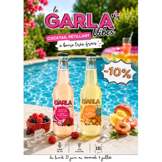 Vibe chic, Bulles fun : le Garla'vibes !